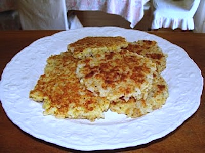 Parmesan Rice Cakes