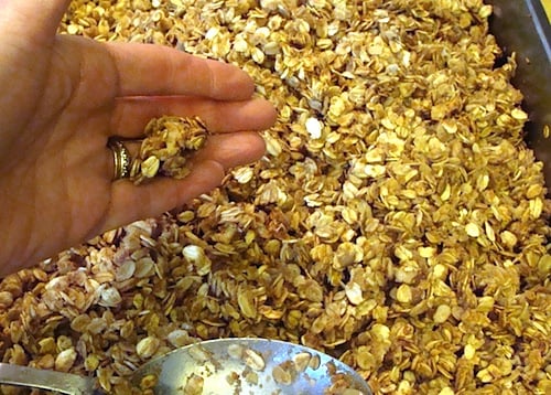 granola clumps