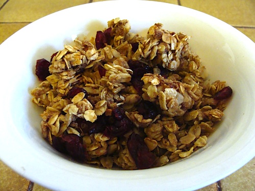 homemade granola