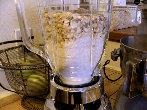 powdering-oats