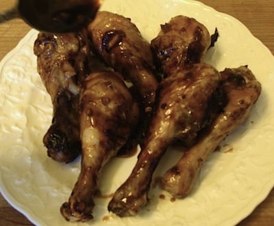 teriyaki on chicken