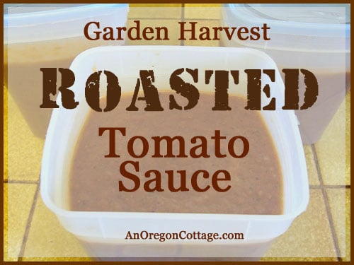 Roasted Tomato Sauce