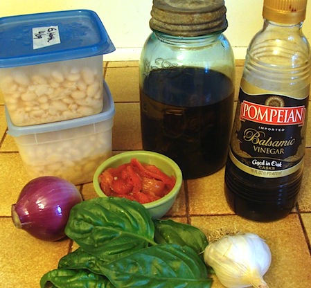 white bean salad ingredients