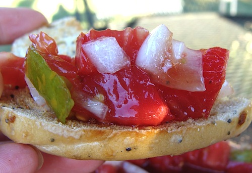tomato bruschetta topping