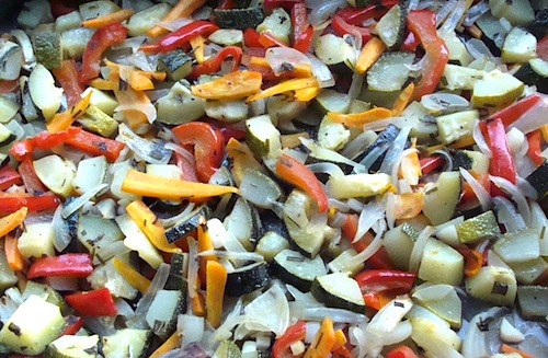 lemon roasted vegetables