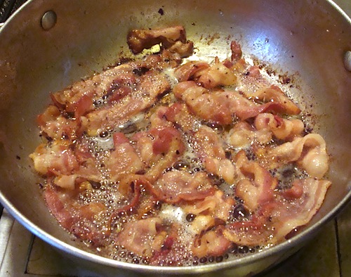 stew-cooking bacon