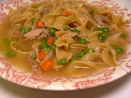traditional turkey noodle soup