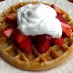 sourdough waffles