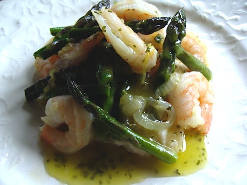 shrimp-asparagus-white-beans