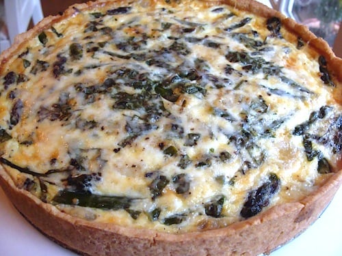 asparagus quiche