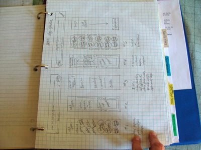 garden planning binder