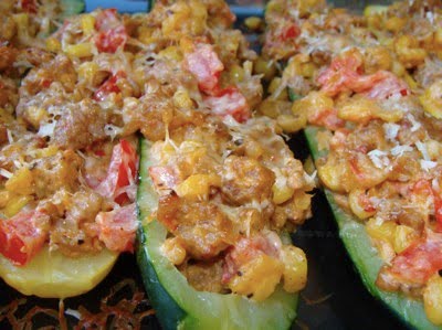 stuffed zucchini