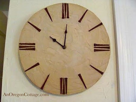 Rustic Wall Clock