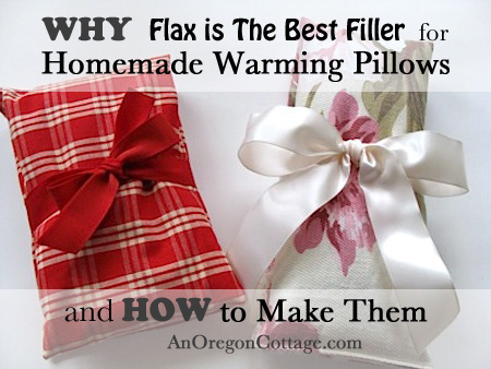 How to make flax seed pillows How to make flax seed pillows