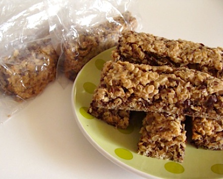 chewy baked granola bars