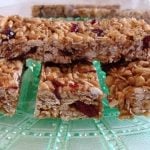 no-bake granola bar