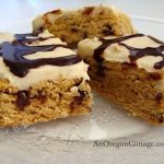 whole-grain peanut butter brownies