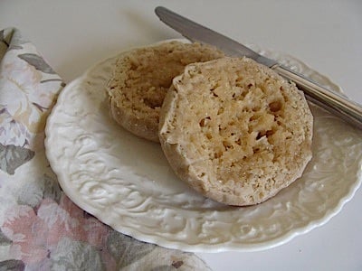 whole wheat sourdough english muffins