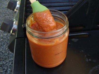 Rhubarb Barbecue Sauce