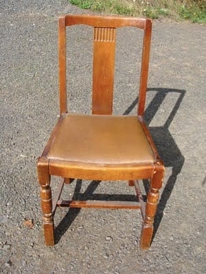 old chair before 