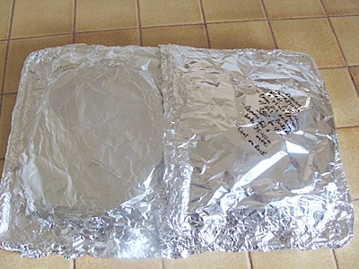 Freezer apple pie-pan