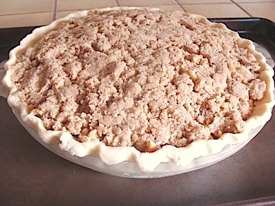 apple pie uncooked