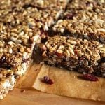 Cranberry-Almond Granola Bars