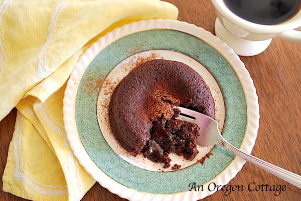 Quick and Easy Lava Cakes