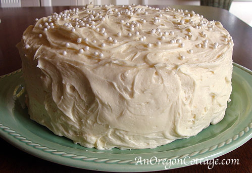 Lemon-Berry Cake
