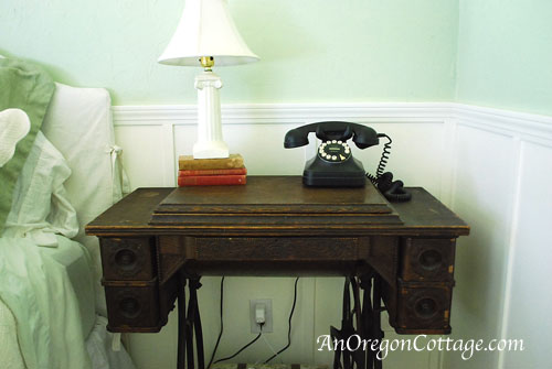 antique sewing machine