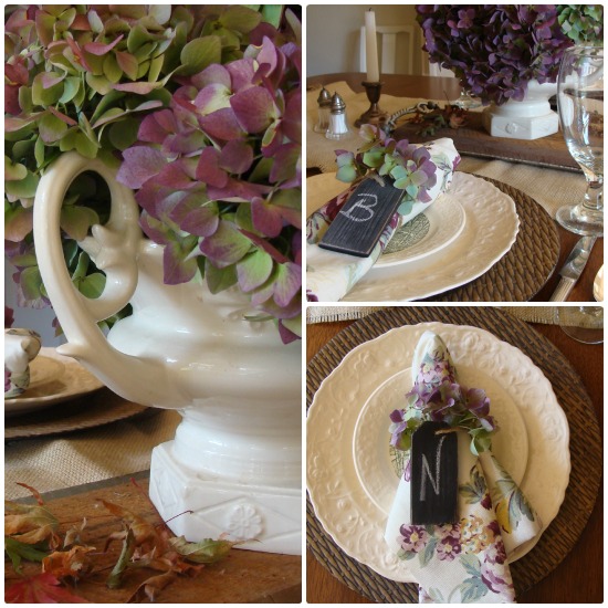 fall-hydrangea-table