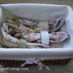 Basket of Cloth Family Napkins