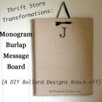 monogram-burlap-message-board