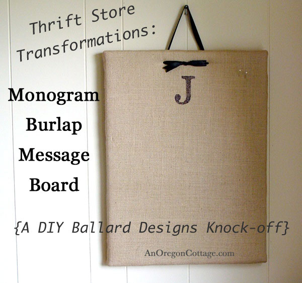 monogram-burlap-message-board