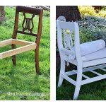 old chair bench before-after
