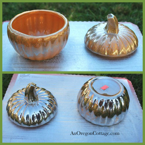 painting pumpkin