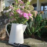 Transformed tin pitcher
