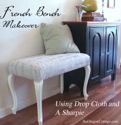 Drop-Cloth-Bench-Makeover