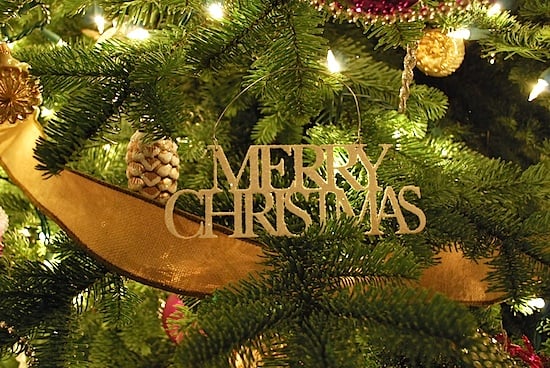 Merry Christmas Ornament