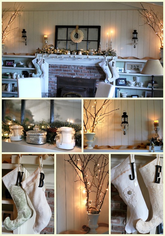 White-silver-burlap-2012-mantel White-silver-burlap-2012-mantel