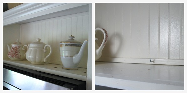 shelf above microwave shelf above microwave