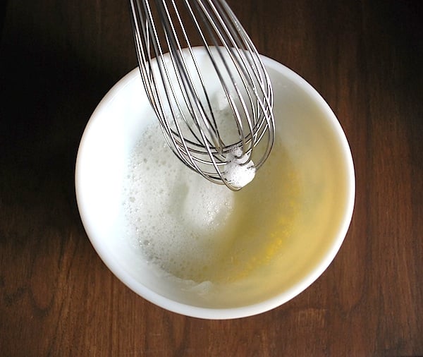 whipped egg whites