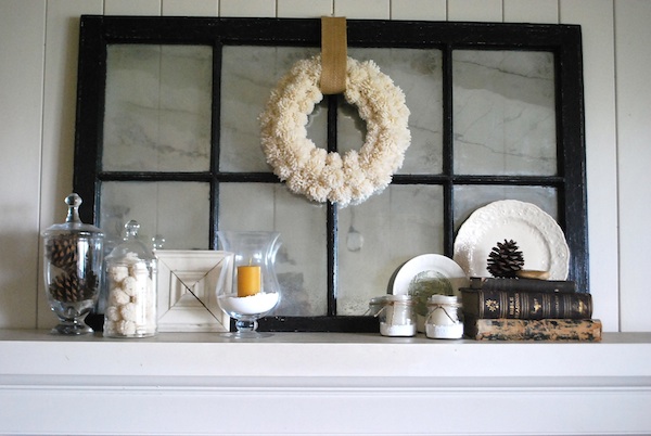 Quiet Winter Mantel