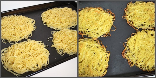 baking noodle pillows