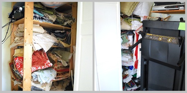Fabric Shelves-before