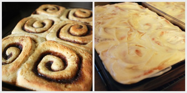 baked-frosted-cinnamon-rolls