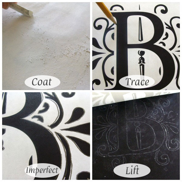 Chalk-Tracing-Steps