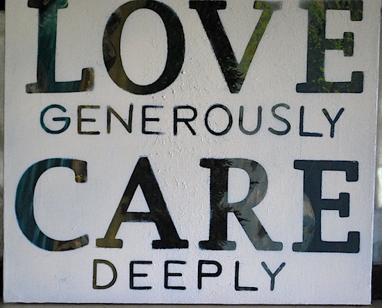 love-care-sign