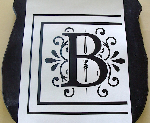 printed monogram
