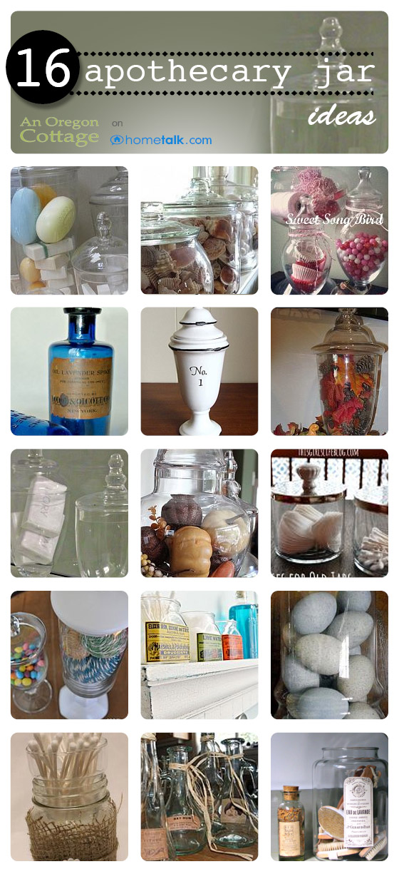 Apothecary Jar Clipboard by An Oregon Cottage